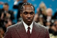 Pusha T on the 2025 Met Gala red carpet (Image via Jamie McCarthy/Getty Images)
